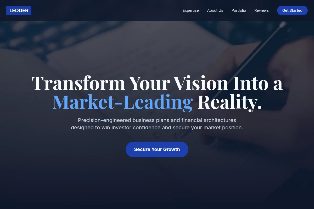 Ledger Business Plan