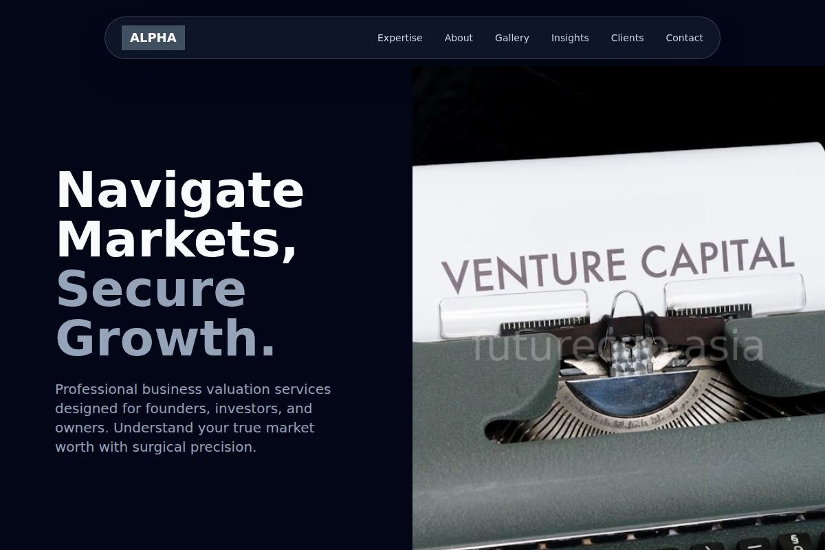 Alpha Business Valuation