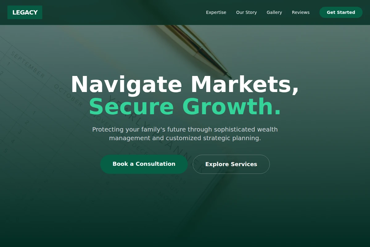 Legacy Financial Planner