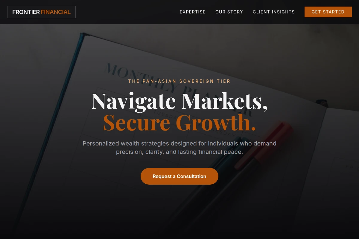Frontier Financial Planner